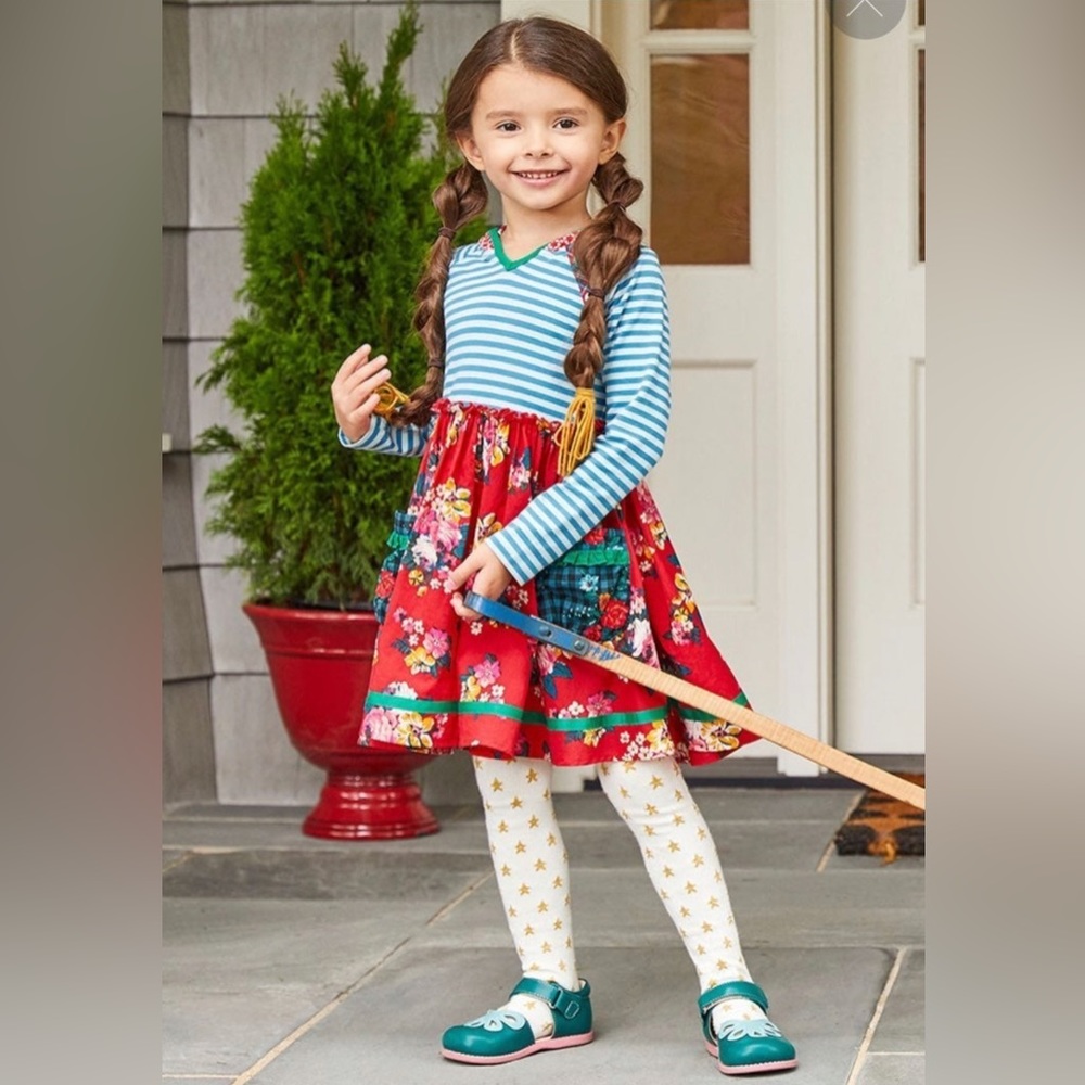 Matilda Jane A Merry Day Dress and Star Tights